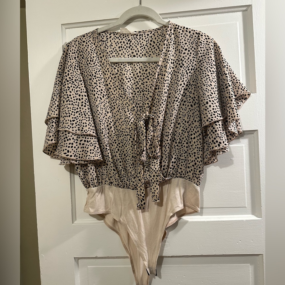 Altar’d State Cheetah Print Body Suit
